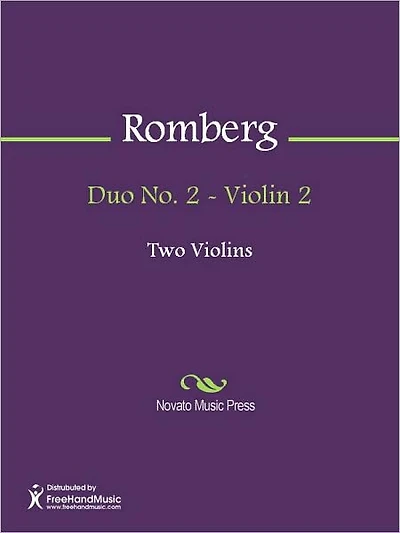 Duo No. 2 - Violin 2