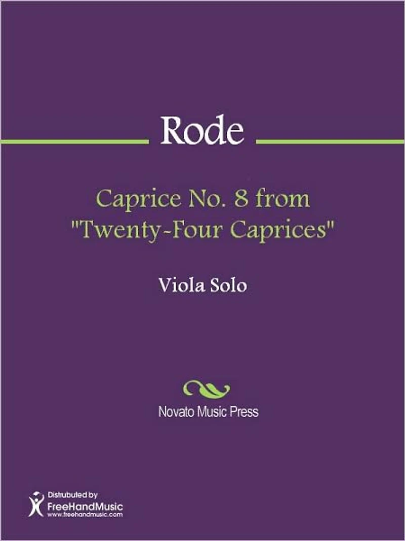 Caprice No. 8 from "Twenty-Four Caprices"