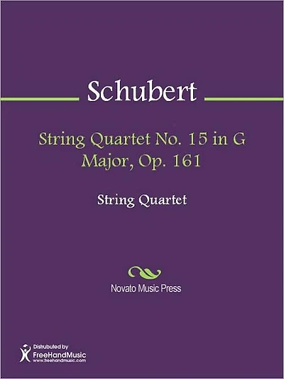 String Quartet No. 15 in G Major, Op. 161