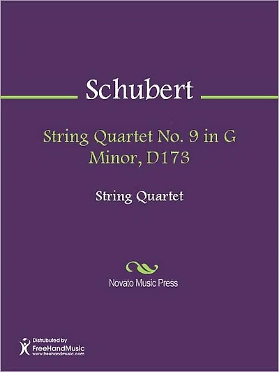 String Quartet No. 9 in G Minor, D173