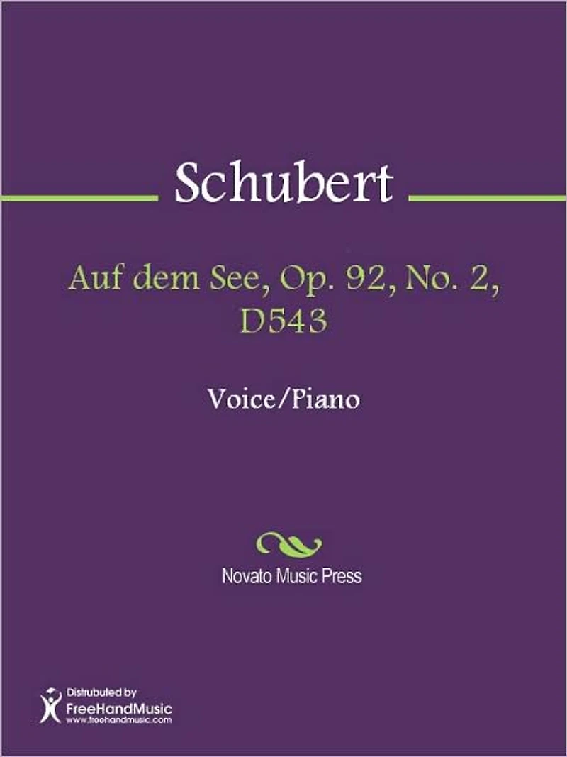 Auf dem See, Op. 92, No. 2, D543