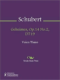 Geheimes, Op.14 No.2, D719