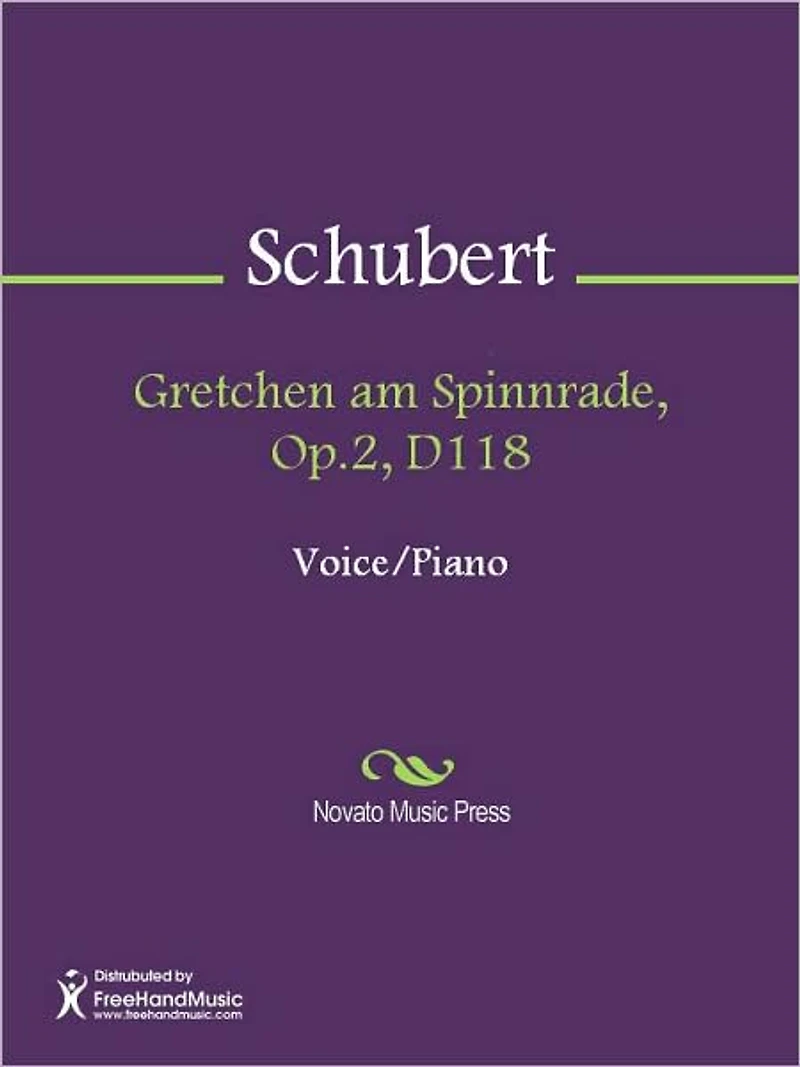 Gretchen am Spinnrade, Op.2, D118