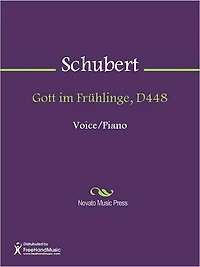 Gott im Fruhlinge, D448