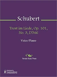Trost im Liede, Op. 101, No. 3, D546