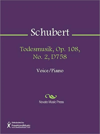 Todesmusik, Op. 108, No. 2, D758