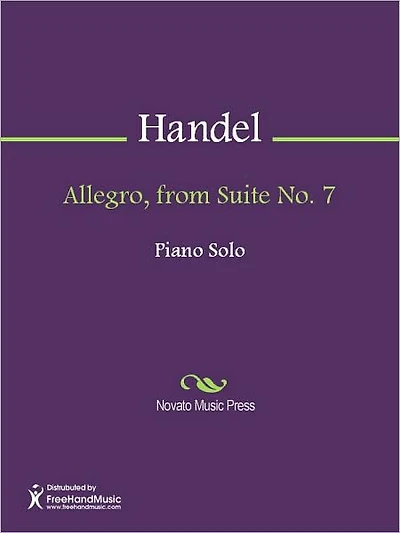 Allegro, from Suite No. 7