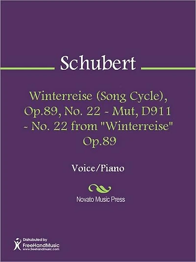 Winterreise (Song Cycle), Op.89, No. 20 - Der Wegweiser, D911 - No. 20 from "Winterreise" Op.89