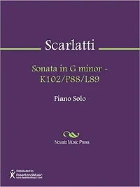 Sonata in G minor - K102/P88/L89