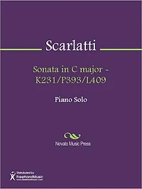 Sonata in C major - K231/P393/L409