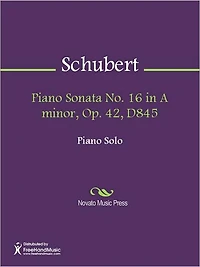 Piano Sonata No. 16 in A minor, Op. 42, D845