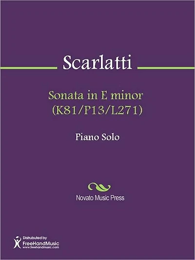 Sonata in E minor (K394/P349/L275)