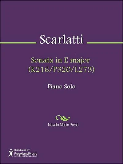 Sonata in E major (K206/P307/L257)
