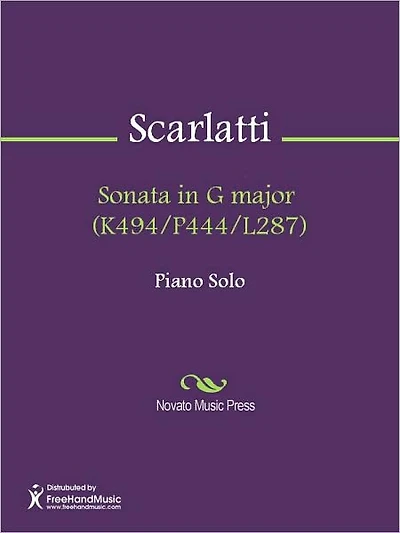 Sonata in G major (K538/P542/L254)