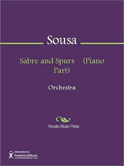 Sabre and Spurs (Piano Part)