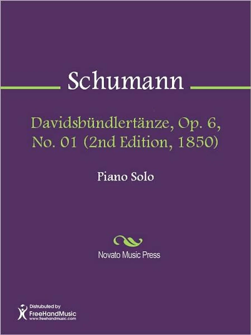 Davidsbundlertanze, Op. 6, No. (2nd Edition
