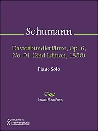 Davidsbundlertanze, Op. 6, No. (2nd Edition