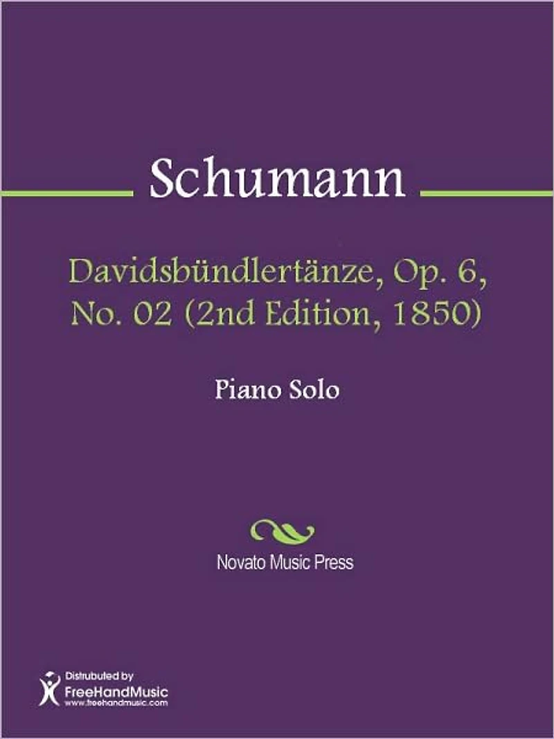 Davidsbundlertanze, Op. 6, No. 02 (2nd Edition, 1850)