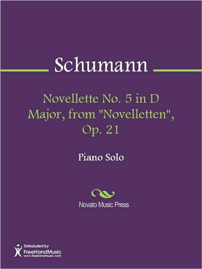 Novellette No. in D Major, from "Novelletten