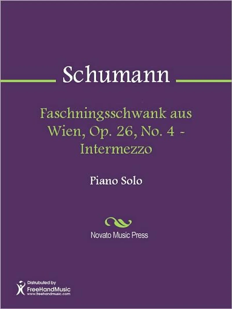 Faschningsschwank aus Wien, Op. 26, No. 4 - Intermezzo
