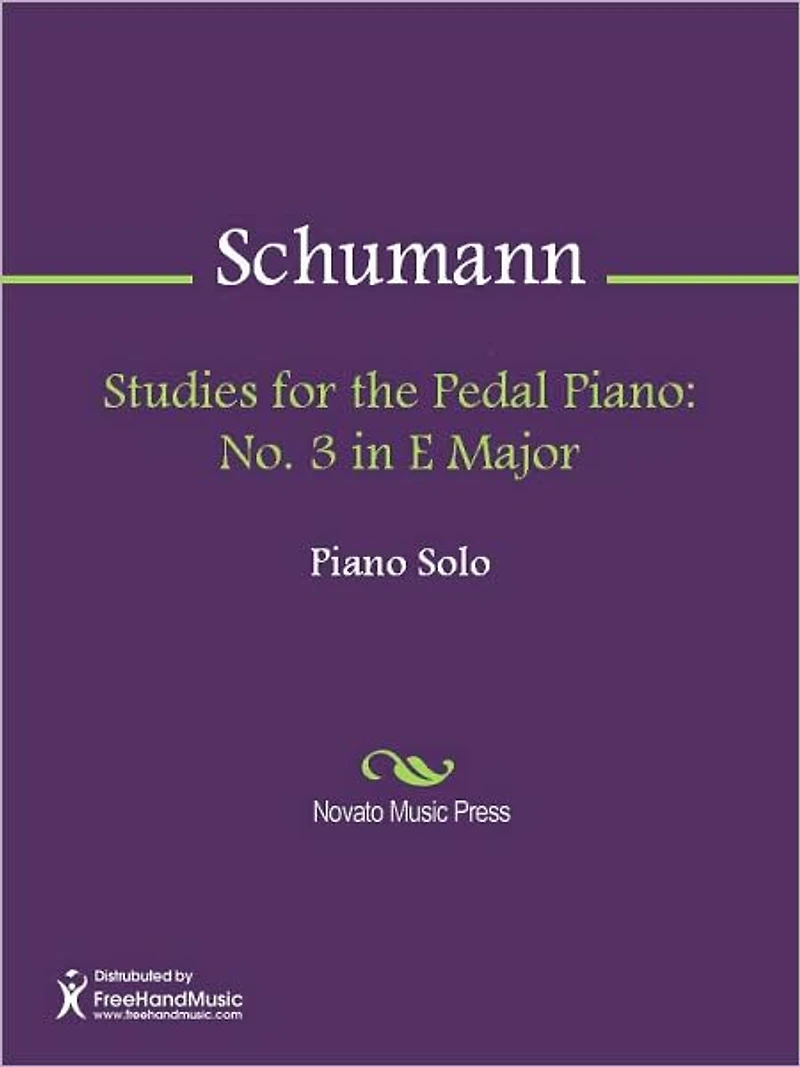 Studies for the Pedal Piano: No. 3 in E Major