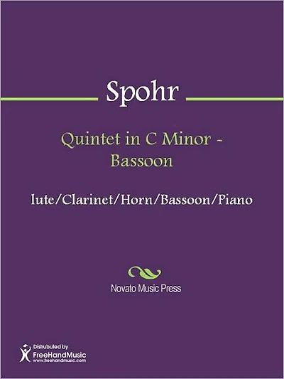 Quintet in C Minor - Bassoon