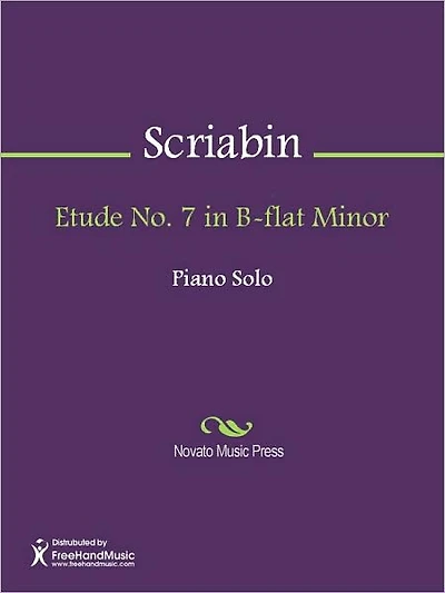 Etude No. 7 in B-flat Minor