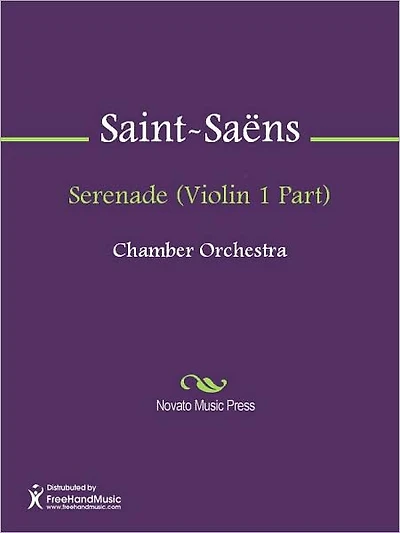 Serenade (Violin 1 Part)