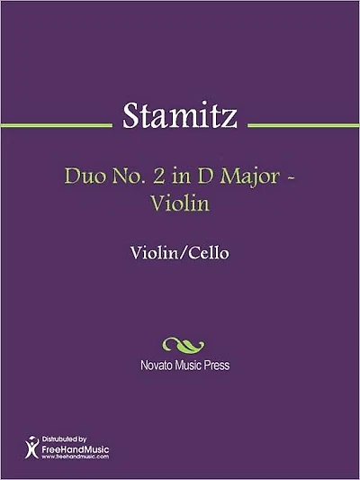 Duo No. 2 in D Major - Violin
