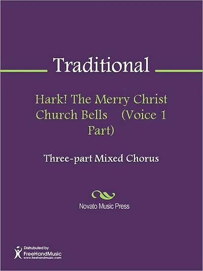 Hark! The Merry Christ Church Bells (Voice 1 Part)