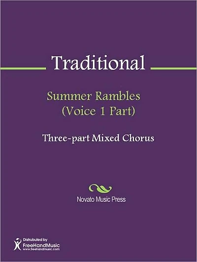 Summer Rambles (Voice 1 Part)
