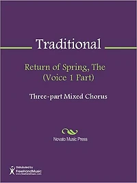 Return of Spring, The (Voice 1 Part)