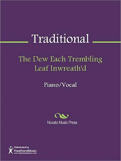 The Dew Each Trembling Leaf Inwreath'd