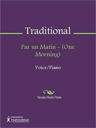 Par un Matin - (One Morning)