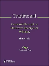 Carolan's Receipt or Stafford's Receipt for Whiskey