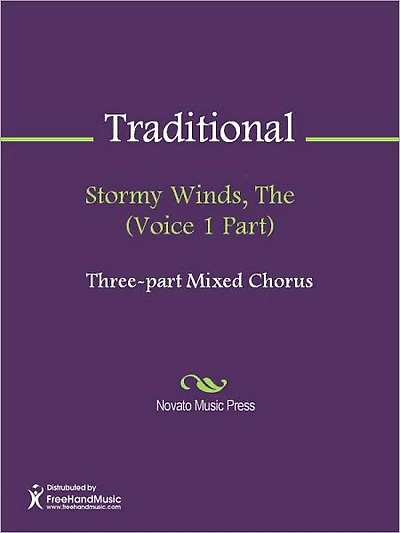 Stormy Winds, The (Voice 1 Part)