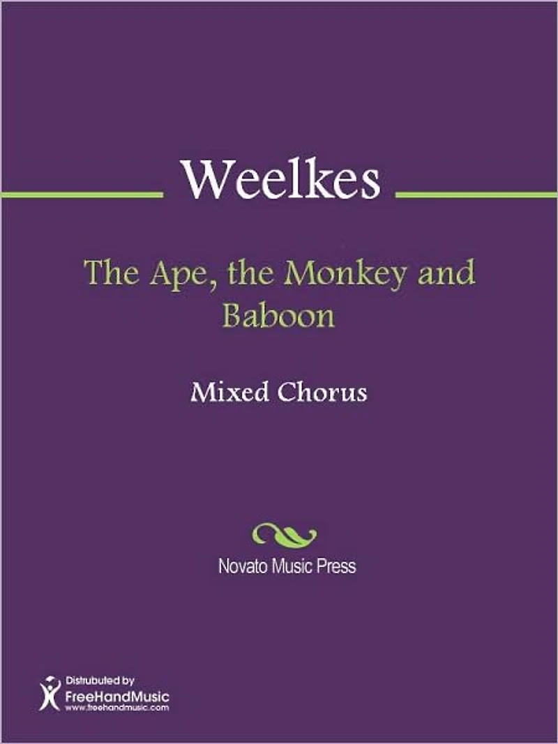 The Ape, the Monkey and Baboon