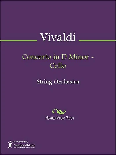 Concerto in D Minor - Cello