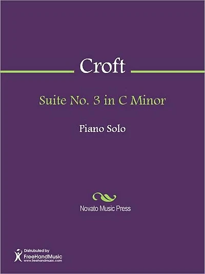Suite No. 3 in C Minor