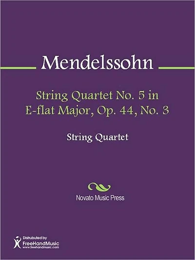 String Quartet No. 5 in E-flat Major, Op. 44, No. 3