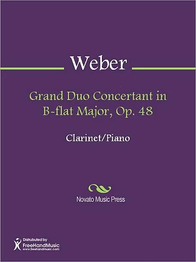 Grand Duo Concertant in B-flat Major, Op. 48