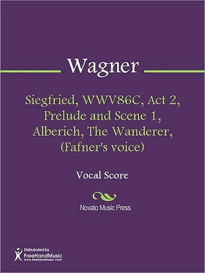 Siegfried, WWV86C, Act 2, Prelude and Scene 1, Alberich, The Wanderer, (Fafner's voice)