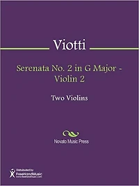 Serenata No. 2 in G Major - Violin 2