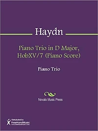 Piano Trio in D Major, HobXV/7 (Piano Score)