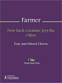 Now Each Creature Joys the Other