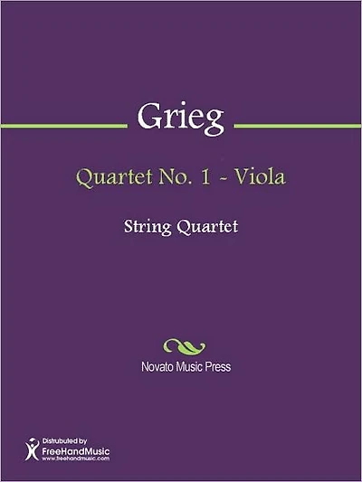Quartet No. 1 - Viola