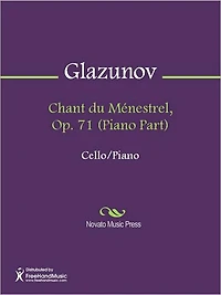 Chant du Menestrel, Op. 71 (Piano Part)