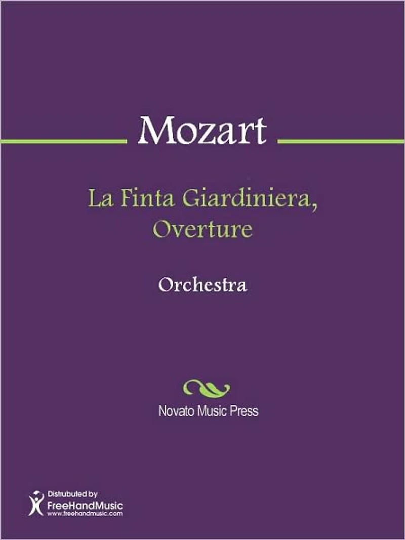 La Finta Giardiniera, Overture