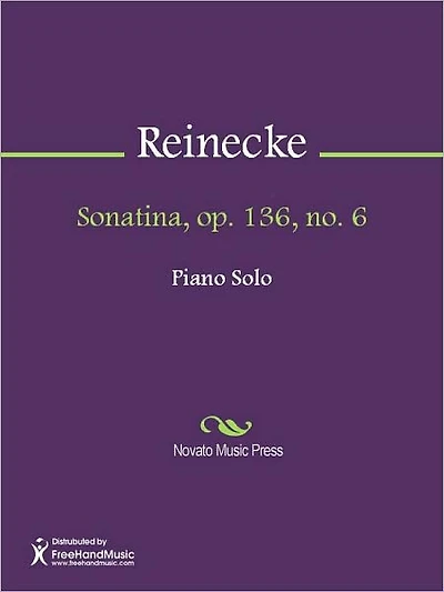 Sonatina, op. 136, no. 6