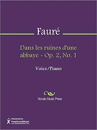 Dans les ruines d'une abbaye - Op. 2, No. 1